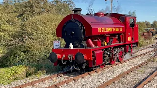 The steam in south wales gala held at the dean forest railway 14/15th October 2023