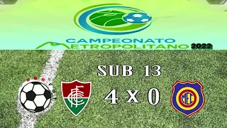 FLUMINENSE X MADUREIRA SUB 13