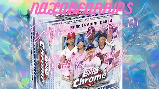 2022 Topps Chrome Update Sapphire 💎💎