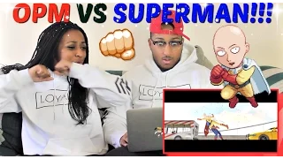 "SAITAMA (ONE PUNCH MAN) vs. SUPERMAN | ARCADE MODE! [EPISODE 3]" REACTION!!!