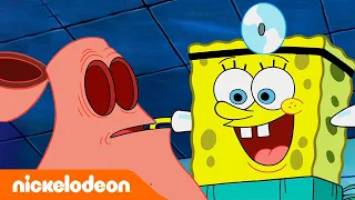 SpongeBob | Momen terlucu seri 10 - SpongeBob 50 menit!| Nickelodeon Bahasa