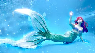 LITTLE MERMAID Underwater Music Video - One Dance - Traci Hines