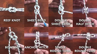 HOW TO TIE 8 ESSENTIAL KNOTS