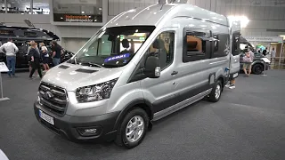 Ford Big Nugget 2021 - Das Raumwunder Kastenwagen Wohnmobil auf 6m komplettem Bad. Caravan Salon.