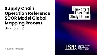 Supply Chain Operation Reference SCOR Model Global Mapping Process