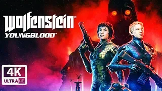 WOLFENSTEIN: YOUNGBLOOD All Cutscenes (Xbox One X Enhanced) Game Movie 4K Ultra HD