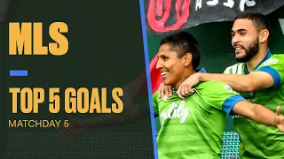 Top 5 Goals of MLS Matchday 5: Cristian Roldan, Michael Bradley and More