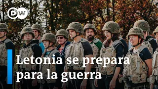 Tras la invasión rusa a Ucrania, el número de voluntarios para hacerse soldado aumentó en Letonia