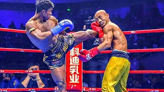 Buakaw's Left Kick vs Punches | Muaythai/Kickboxing