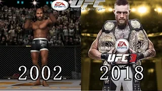 Evolution Of UFC  Games :  2002 / 2018        #UFC