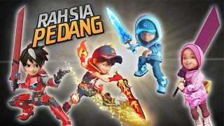 Mechamato & Boboiboy: Pedang-pedang Power Sphera Universe! (Fan-art)