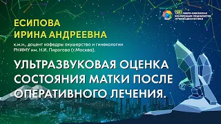 45  Ультразвуковая оценка состояния матки после оперативного лечения   Есипова Ирина Андреевна