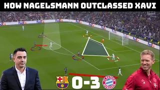 Tactical Analysis : Barcelona 0-3 Bayern Munich | Xavi's Tactics vs Nagelsmann's Tactics |