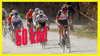 El ATAQUE más ÉPICO de POGACAR / Resumen Strade Bianche 2022