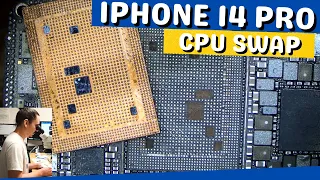 How to Recover your Data when your iPhone has a CPU Problem - iPhone 14 Pro CPU Swap