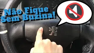 Buzina Falhando Ou Não Funciona no Peugeot 206 🔇