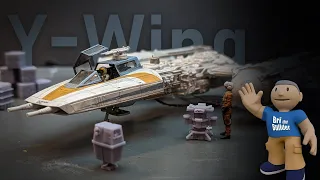 1/72 Y-Wing Starfighter - Build, Paint, Weather and add LED lighting
