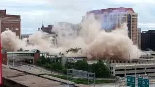 Albany Wellington Annex Demolition / Implosion HD 8/23/2014