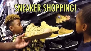 Tekkerz Kid goes Sneaker Shopping | Nike Jordan Sneaker Collection