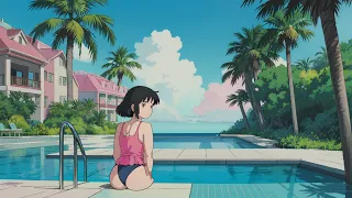 Lo-fi ⛱️  at the vacation spot/Swimming /resting / chill music [ Jay's Lo-fi ]