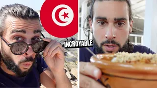 I FOUND PARADISE IN TUNISIA 🇹🇳 (KELIBIA) + EATING DELICIOUS TUNISIAN FOOD (LABLABI)