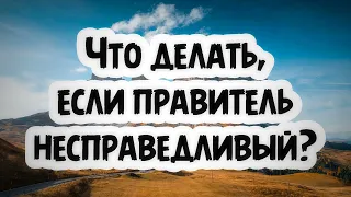 Что делать, если правитель несправедливый? || Абу Умар Ас-Сыям