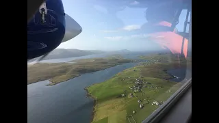 Flying to Fair Isle | BN2 Islander, Shetland Islands