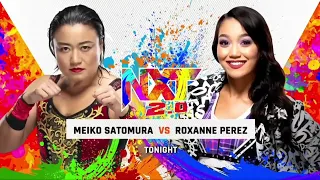 Roxanne Perez Vs Meiko Satomura - WWE NXT 06/09/2022 (En Español)