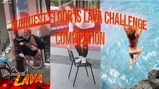 The Floor is Lava Challenge Compilation #thefloorislavachallenge