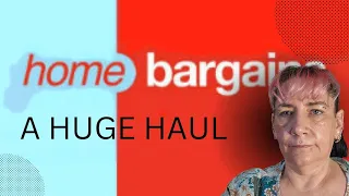 A huge Home Bargains haul #homebargains #homeware #food #groceryhaul