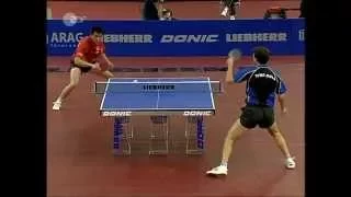 Table Tennis - ATTACK (Timo BOLL) vs DEFENSE (Hou YINGCHAO) XXXVII !