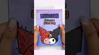 Sanrio Kuromi Baddies skincare Blind bag Paper ASMR