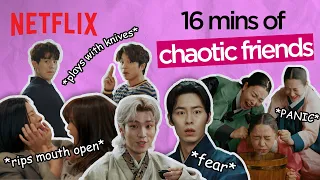 K-drama friendships giving off intense chaotic energy for 16 minutes 🤪 [ENG SUB]