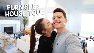 OUR OFFICIAL FURNISHED HOUSE TOUR!!
