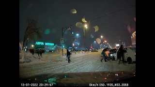 ДТП Самара Космопорт 13.01.2022