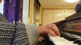 "Mio Min Mio - Improviserat"  Snart 40 År Gammal Orgel  Yamaha FS-30 Electone 2022 Maj 15  Magnus N