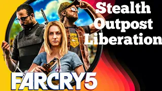 FAR CRY 5 -ALL OUTPOST LIBERATION COMPILATION(STEALTH KILLS) @1080p 60fps