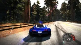 Need For Speed Hot Pursuit - Bugatti Veyron 16.4 Grand Sport Demostration Free Roaming