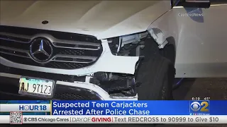 Suspected Teen Carjackers Arrested After Police Chase