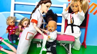 IT'S ALL BECAUSE OF THE GOAT😨🤣🐐 Katya and Max Funny Barbie Doll SCHOOL stories Darinelka TV