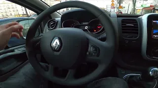 How to Adjust Steering Wheel Position in Renault Trafic III ( 2014 – now )