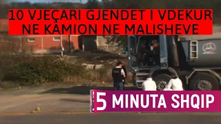 Vdess një fëmijë 10 vjeçar në Malishevë, familjarët e gjetën në kabinë të kamionit - Kronikë e zezë