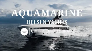 50m Heesen superyacht AQUAMARINE - Sea Trials