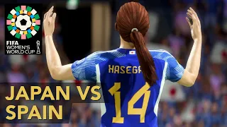 Japan vs Spain – Women's World Cup Group C |  FIFA 23 CPU vs CPU Sim