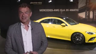 Tobias Moers at the 2019 New York International Auto Show