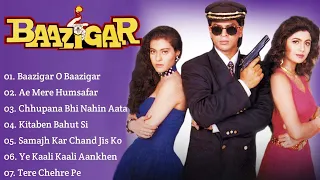 Baazigar Movie All Songs~Shahrukh Khan~Kajol~Shilpa Shetti~MUSICAL WORLD