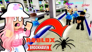 JE DEVIENS L'ARAIGNÉE DE BROOKHAVEN! PANIQUE AU COMISSARIAT! ROBLOX BROOKHAVEN RP