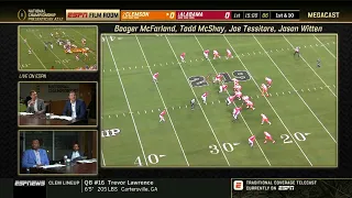 2019 CFP Nat'l Championship | Clemson vs. Alabama (MNF FILM ROOM)