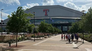 Globe life field is the BEST ballpark in MLB ! Let’s walk and see why