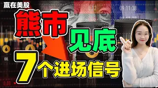 股票|美股|如何准确判断股市熊市见底？美股历史上，熊市见底后都会出现的7个进场信号